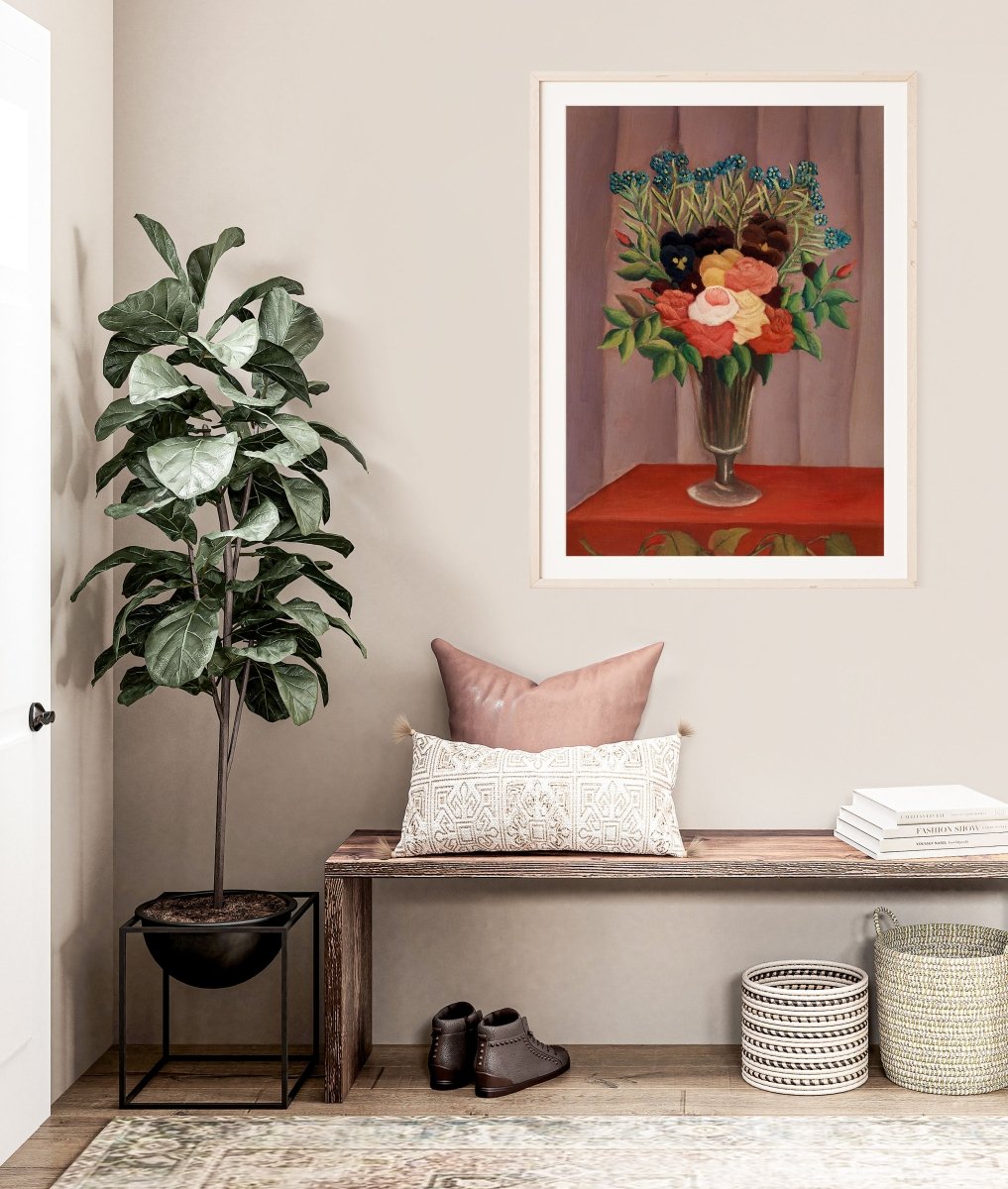 Bouquet of Flowers | P296 - Single Art Prints - Piccolo Fiore Prints