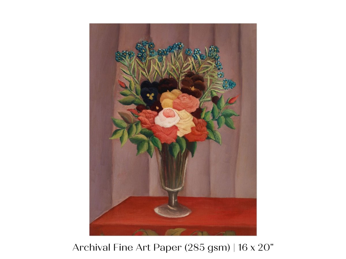 Bouquet of Flowers | P296 - Single Art Prints - Piccolo Fiore Prints