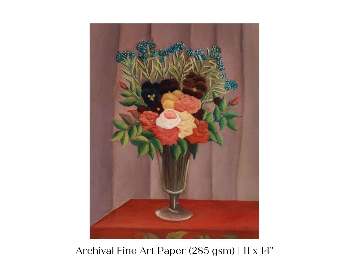Bouquet of Flowers | P296 - Single Art Prints - Piccolo Fiore Prints