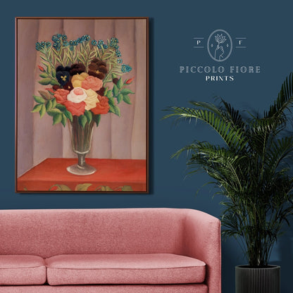 Bouquet of Flowers | P296 - Single Art Prints - Piccolo Fiore Prints