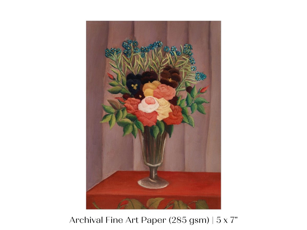 Bouquet of Flowers | P296 - Single Art Prints - Piccolo Fiore Prints