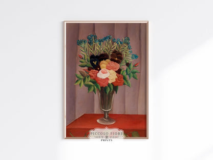 Bouquet of Flowers | P296 - Single Art Prints - Piccolo Fiore Prints