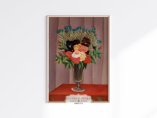 Bouquet of Flowers | P296 - Single Art Prints - Piccolo Fiore Prints