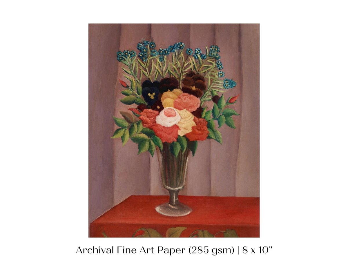 Bouquet of Flowers | P296 - Single Art Prints - Piccolo Fiore Prints