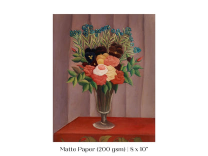 Bouquet of Flowers | P296 - Single Art Prints - Piccolo Fiore Prints