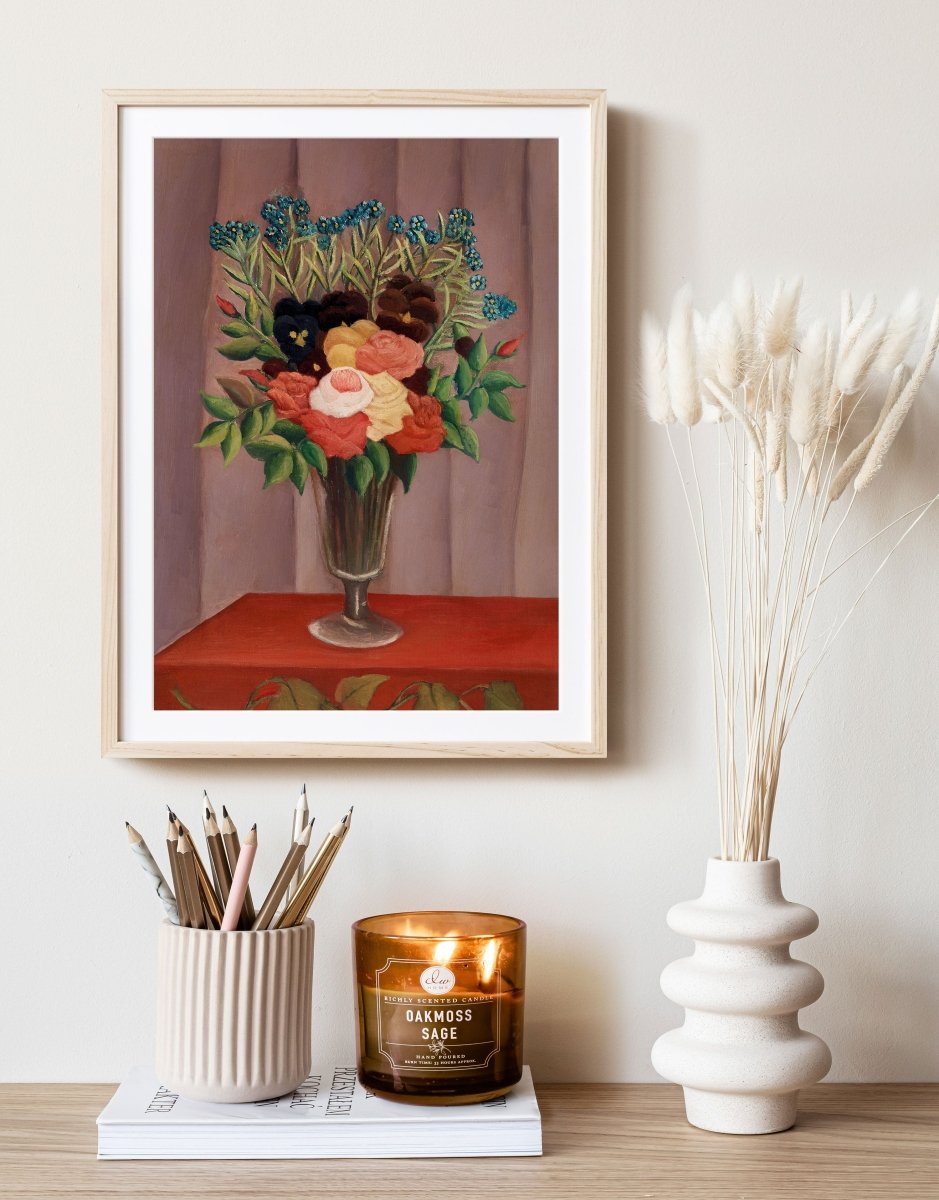Bouquet of Flowers | P296 - Single Art Prints - Piccolo Fiore Prints