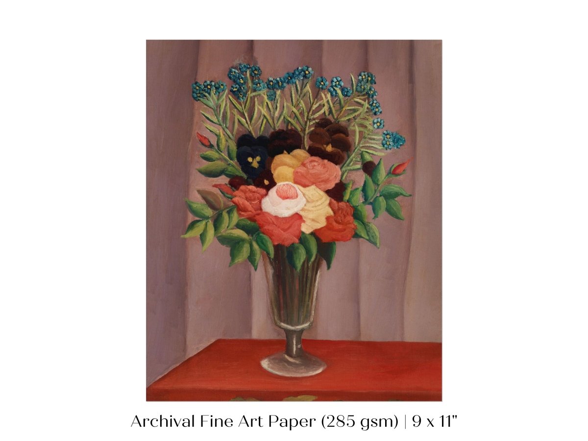 Bouquet of Flowers | P296 - Single Art Prints - Piccolo Fiore Prints