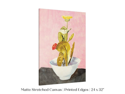 Bowl of Flowers | P133 - Single Art Prints - Piccolo Fiore Prints