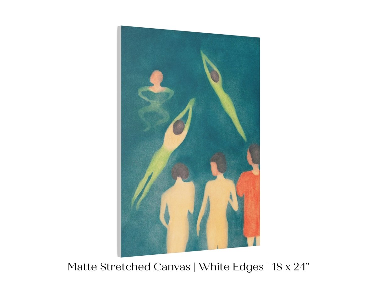 Boys Bathing | P38 - Single Art Prints - Piccolo Fiore Prints
