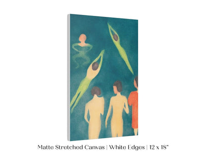Boys Bathing | P38 - Single Art Prints - Piccolo Fiore Prints