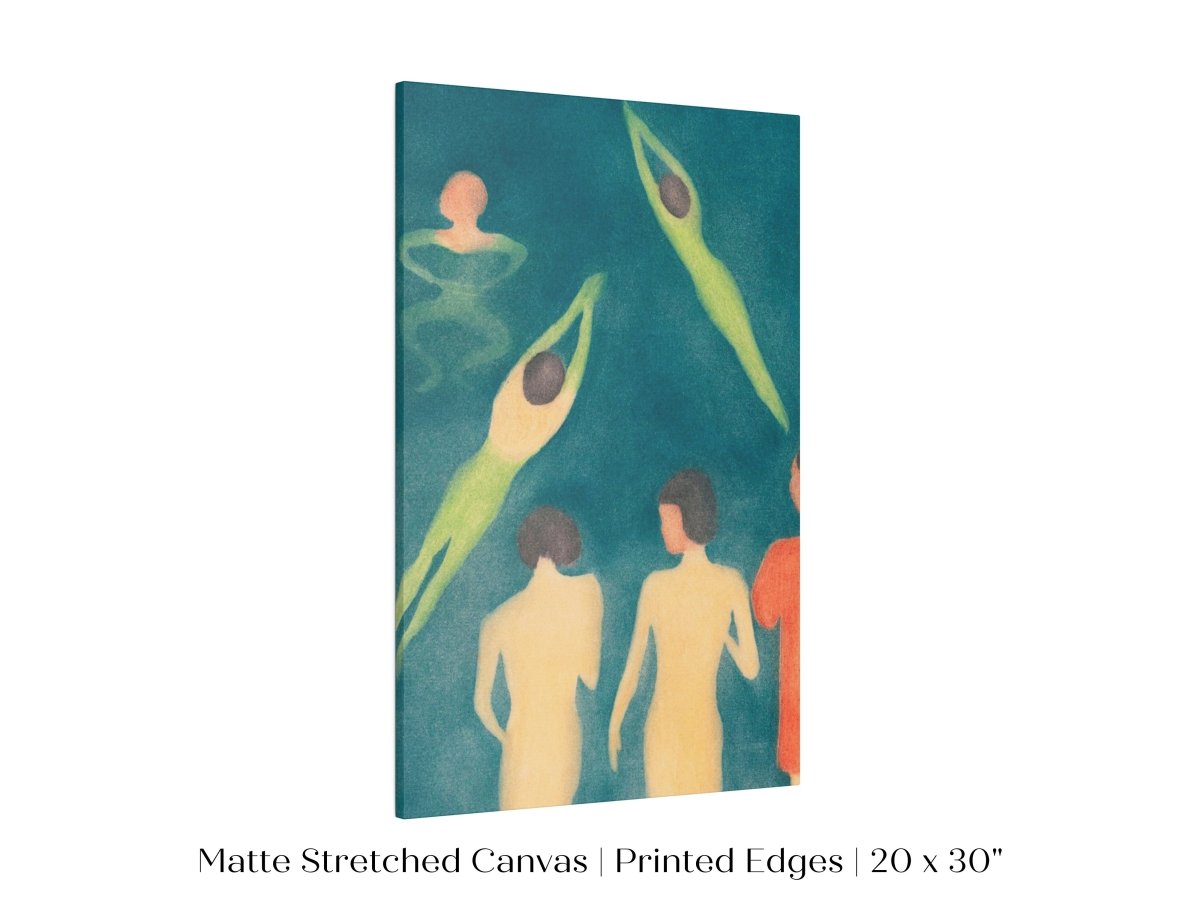 Boys Bathing | P38 - Single Art Prints - Piccolo Fiore Prints