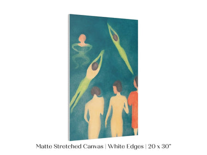 Boys Bathing | P38 - Single Art Prints - Piccolo Fiore Prints
