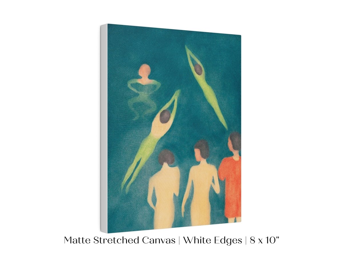 Boys Bathing | P38 - Single Art Prints - Piccolo Fiore Prints