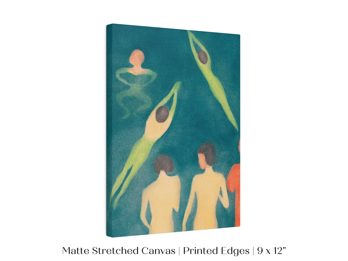 Boys Bathing | P38 - Single Art Prints - Piccolo Fiore Prints