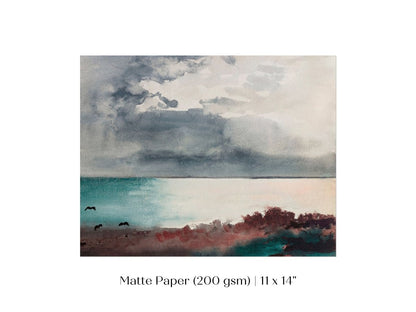 Breaking Storm | P359 - Single Art Prints - Piccolo Fiore Prints
