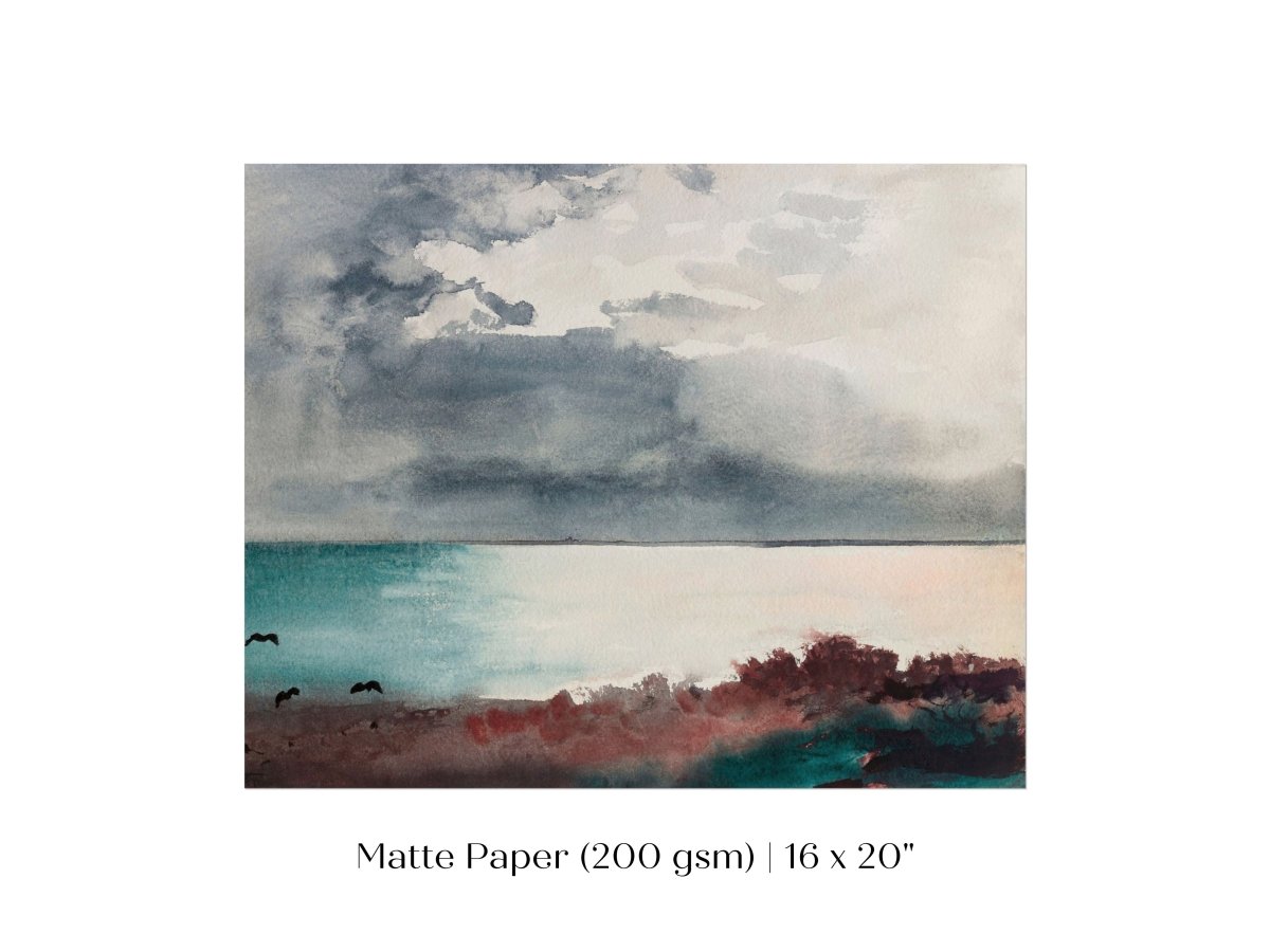 Breaking Storm | P359 - Single Art Prints - Piccolo Fiore Prints