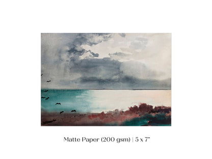 Breaking Storm | P359 - Single Art Prints - Piccolo Fiore Prints