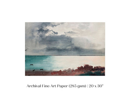 Breaking Storm | P359 - Single Art Prints - Piccolo Fiore Prints