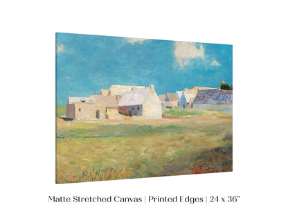 Breton Village | P29 - Single Art Prints - Piccolo Fiore Prints