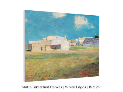 Breton Village | P29 - Single Art Prints - Piccolo Fiore Prints