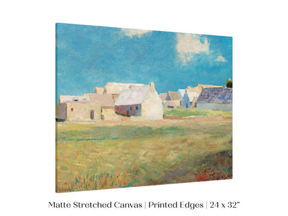 Breton Village | P29 - Single Art Prints - Piccolo Fiore Prints