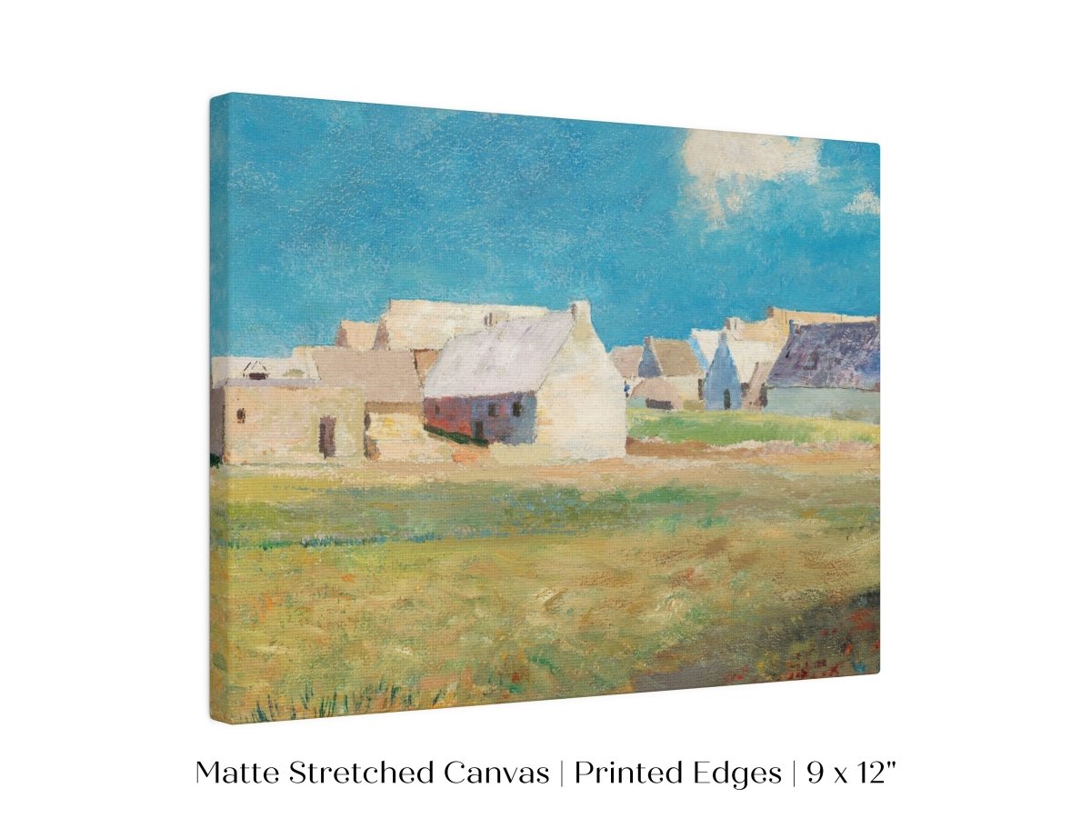 Breton Village | P29 - Single Art Prints - Piccolo Fiore Prints