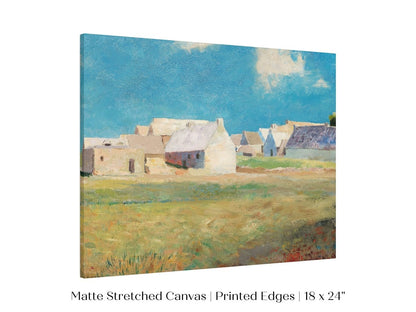 Breton Village | P29 - Single Art Prints - Piccolo Fiore Prints