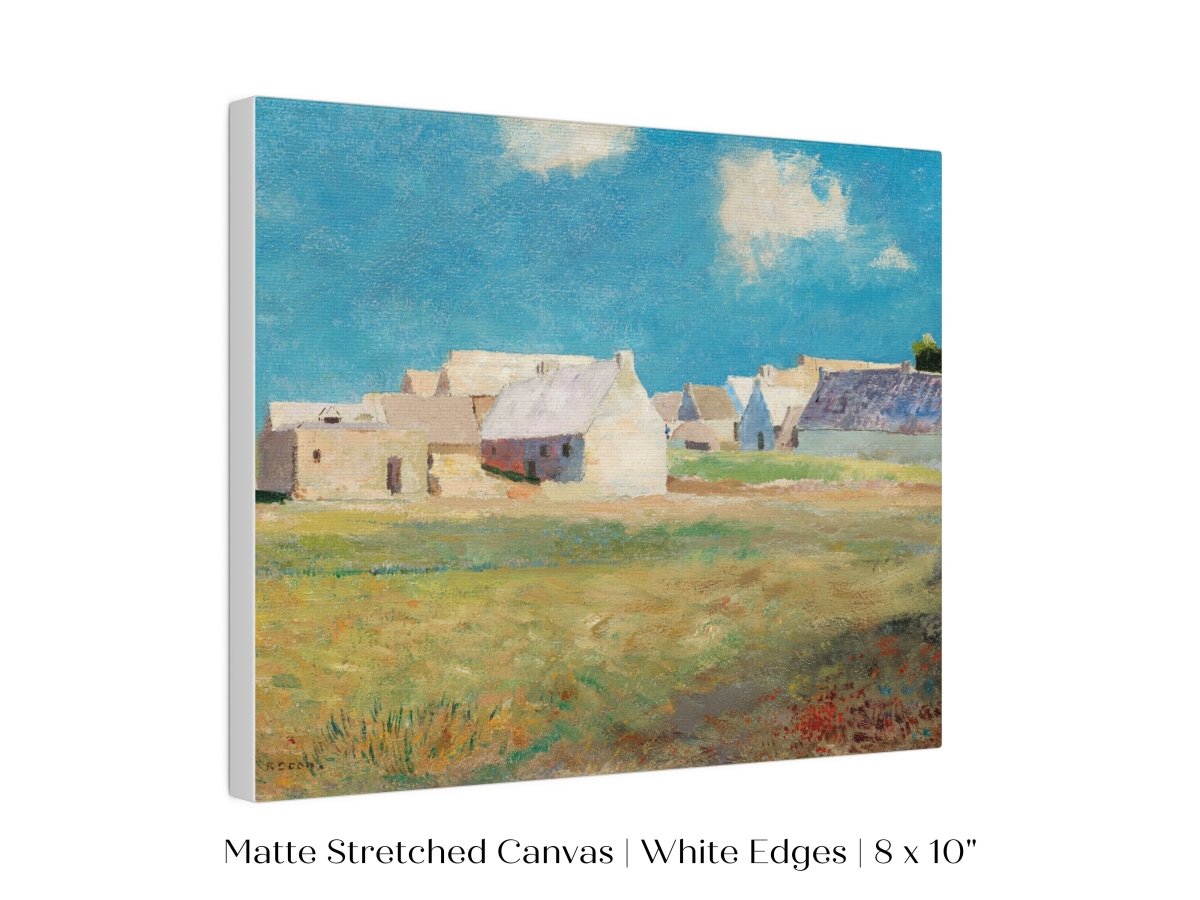 Breton Village | P29 - Single Art Prints - Piccolo Fiore Prints