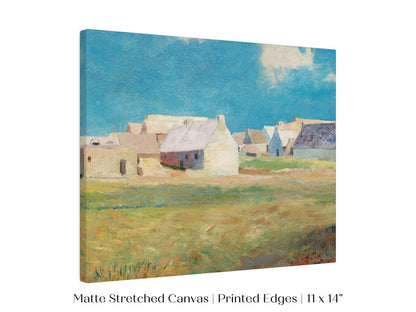 Breton Village | P29 - Single Art Prints - Piccolo Fiore Prints