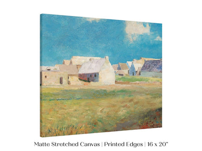 Breton Village | P29 - Single Art Prints - Piccolo Fiore Prints