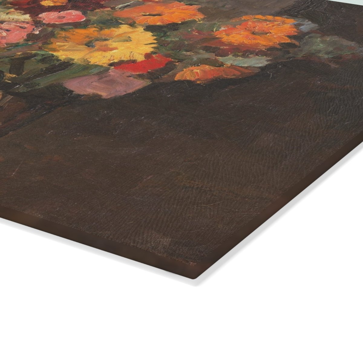 Bunch of Summer Flowers | Glass Chopping Board - Glass Chopping Board - Piccolo Fiore Prints