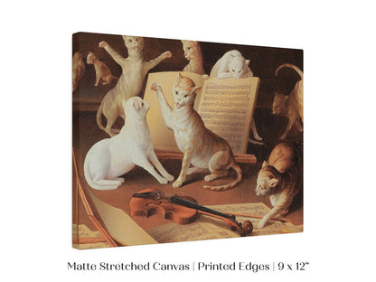Cat Concert | P481 - Single Art Prints - Piccolo Fiore Prints