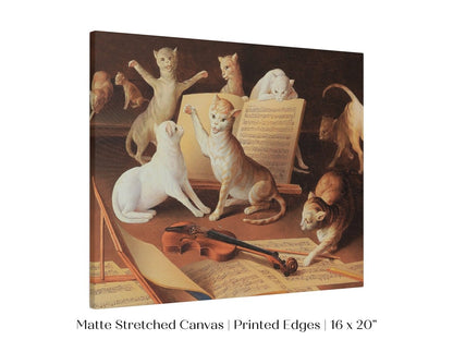 Cat Concert | P481 - Single Art Prints - Piccolo Fiore Prints