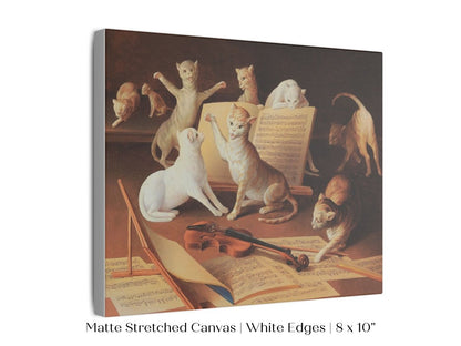 Cat Concert | P481 - Single Art Prints - Piccolo Fiore Prints