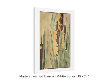 Cattails | P190 - Single Art Prints - Piccolo Fiore Prints