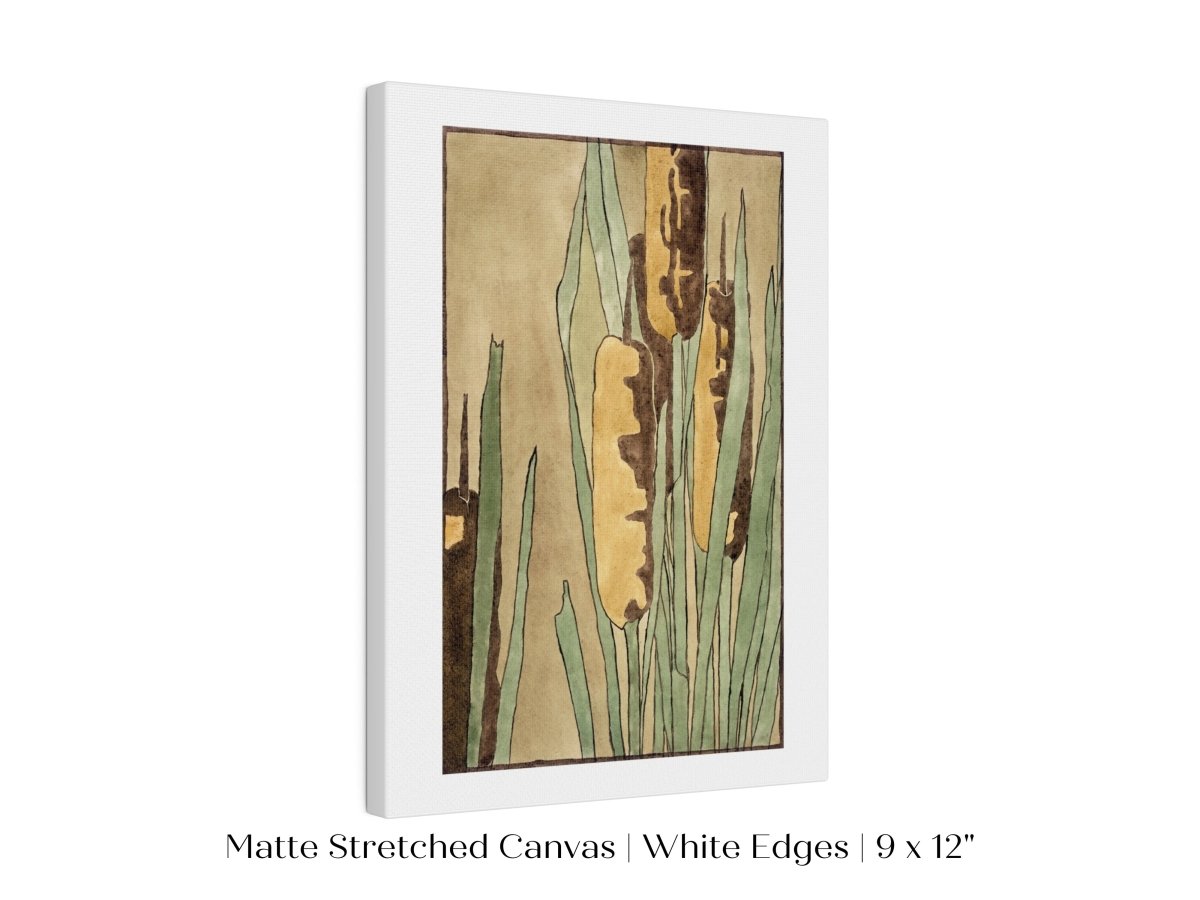 Cattails | P190 - Single Art Prints - Piccolo Fiore Prints