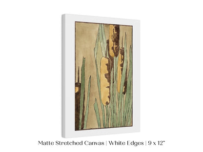 Cattails | P190 - Single Art Prints - Piccolo Fiore Prints
