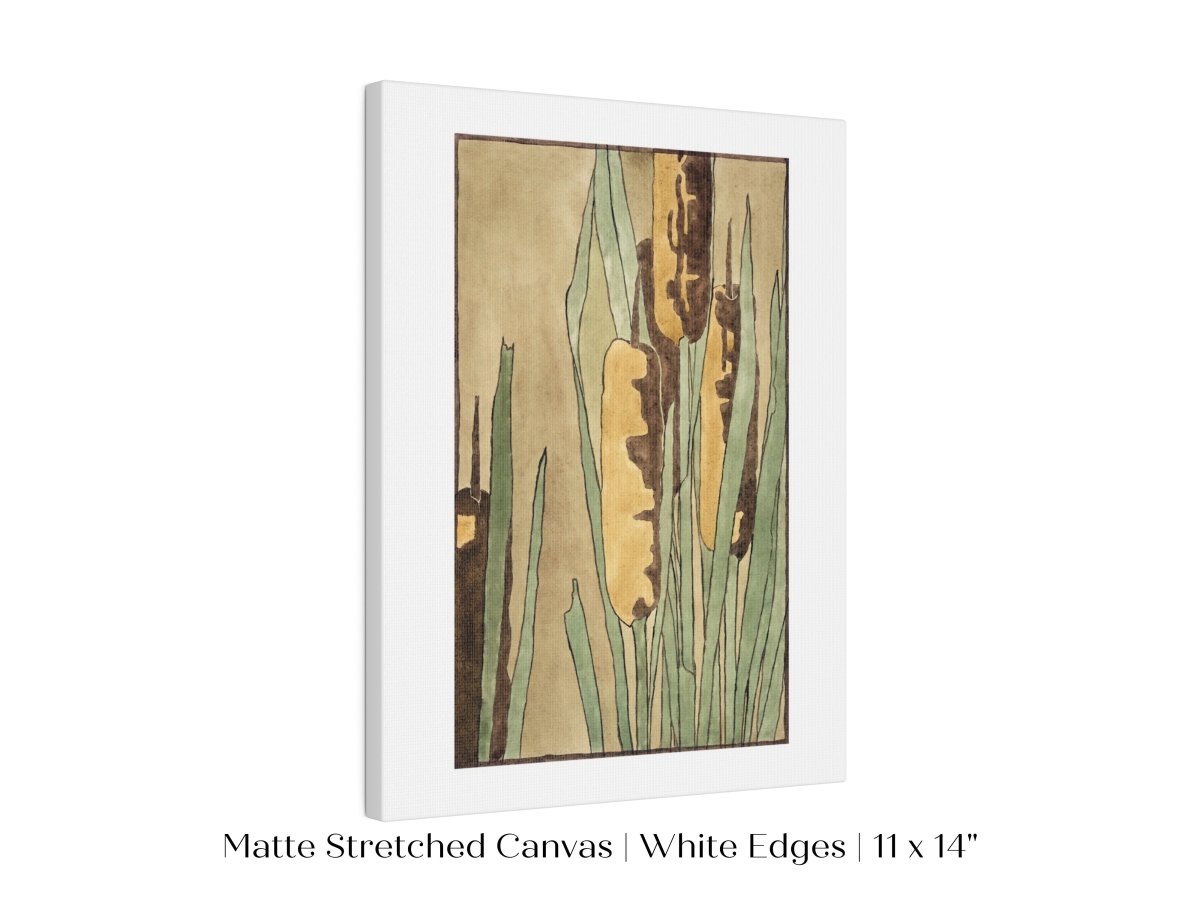 Cattails | P190 - Single Art Prints - Piccolo Fiore Prints