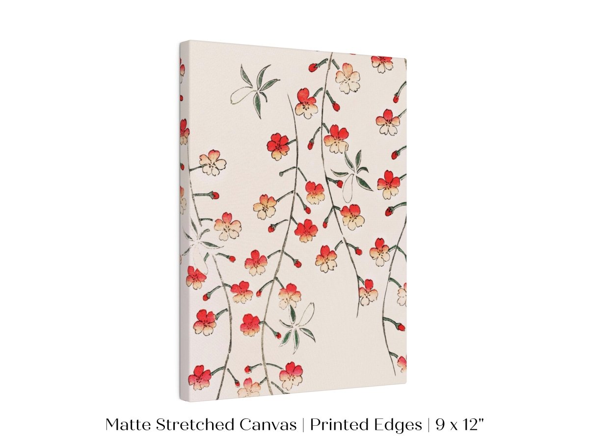 Cherry Blossom Pattern | Vintage Japanese Art | P322 - Single Art Prints - Piccolo Fiore Prints