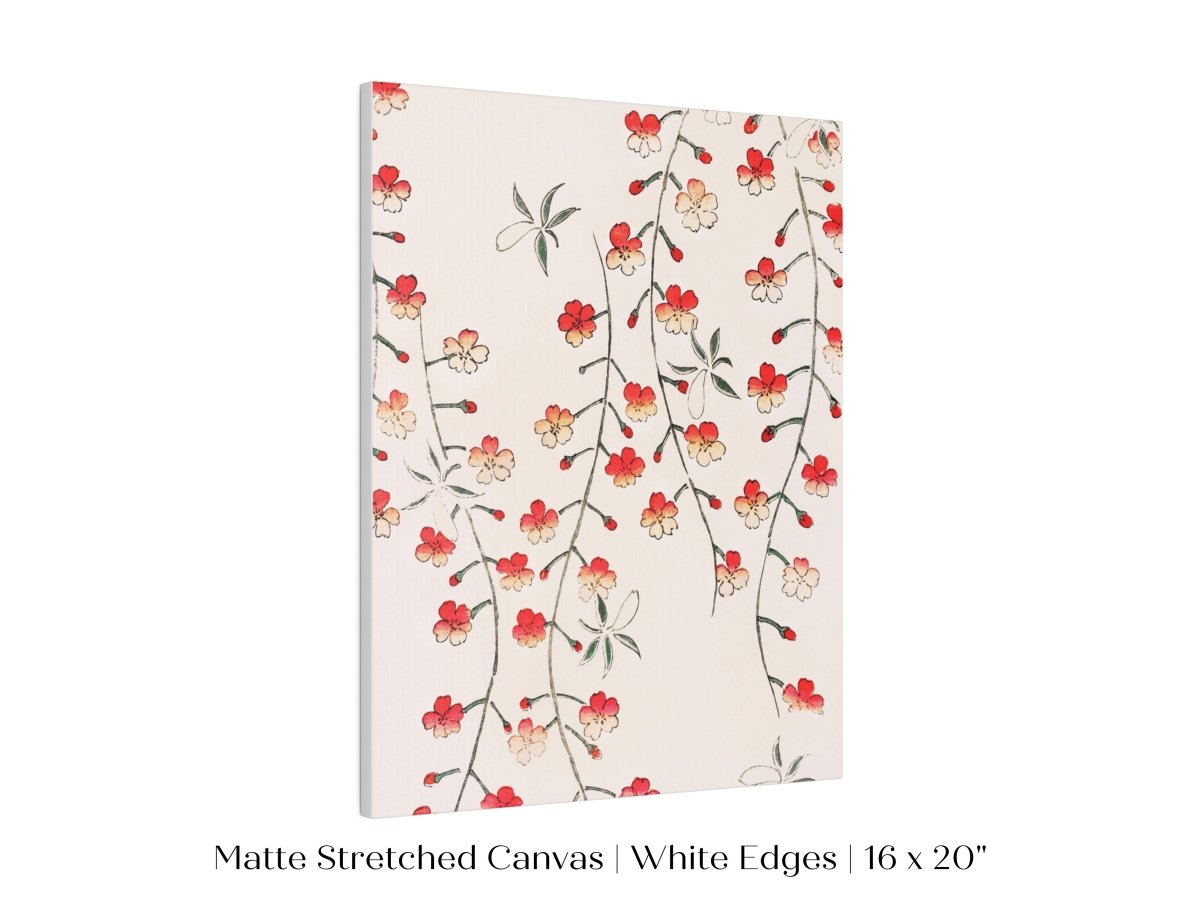 Cherry Blossom Pattern | Vintage Japanese Art | P322 - Single Art Prints - Piccolo Fiore Prints