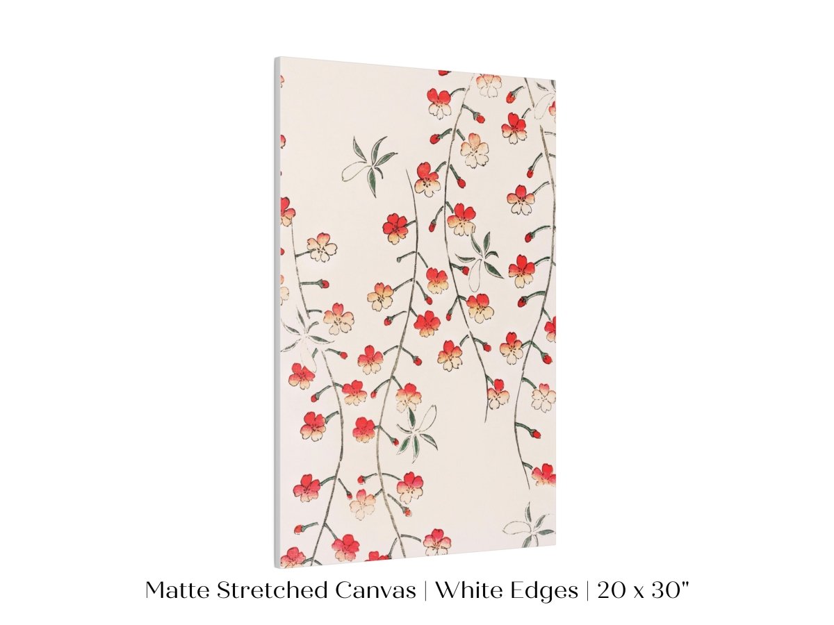 Cherry Blossom Pattern | Vintage Japanese Art | P322 - Single Art Prints - Piccolo Fiore Prints