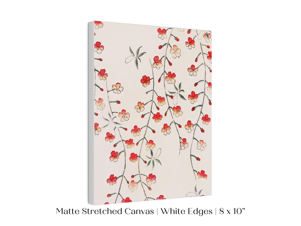 Cherry Blossom Pattern | Vintage Japanese Art | P322 - Single Art Prints - Piccolo Fiore Prints