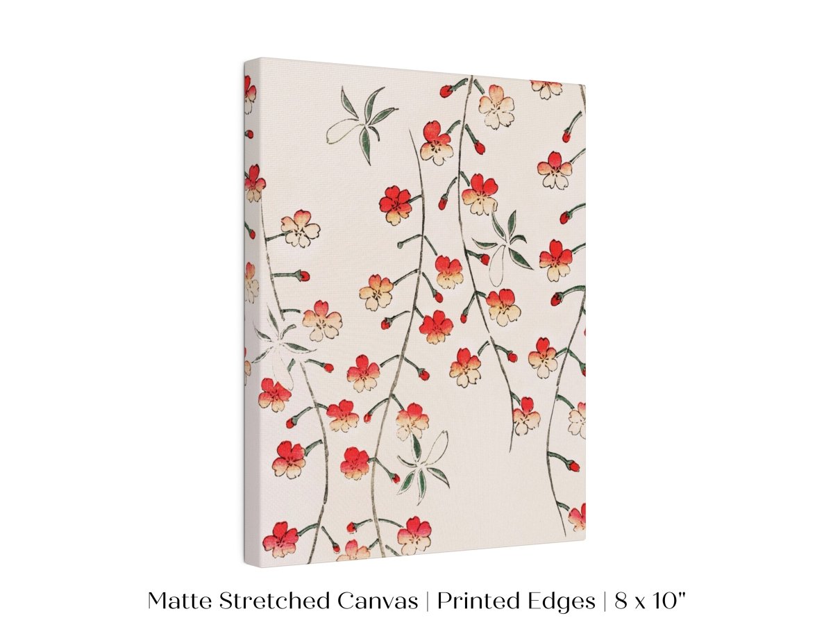 Cherry Blossom Pattern | Vintage Japanese Art | P322 - Single Art Prints - Piccolo Fiore Prints