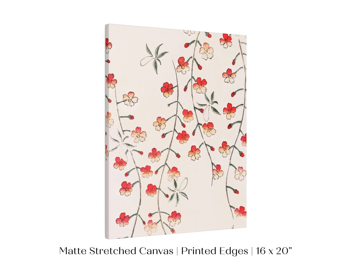 Cherry Blossom Pattern | Vintage Japanese Art | P322 - Single Art Prints - Piccolo Fiore Prints
