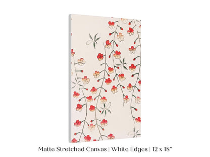 Cherry Blossom Pattern | Vintage Japanese Art | P322 - Single Art Prints - Piccolo Fiore Prints