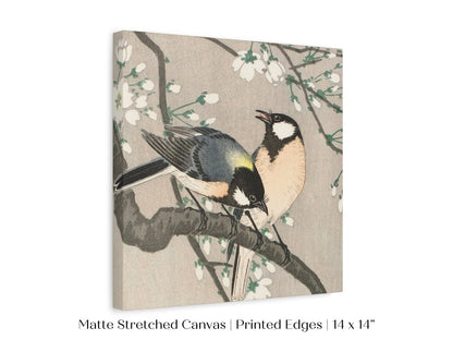 Cherry Branch | Vintage Japanese Art | P279 - Single Square Art Prints - Piccolo Fiore Prints