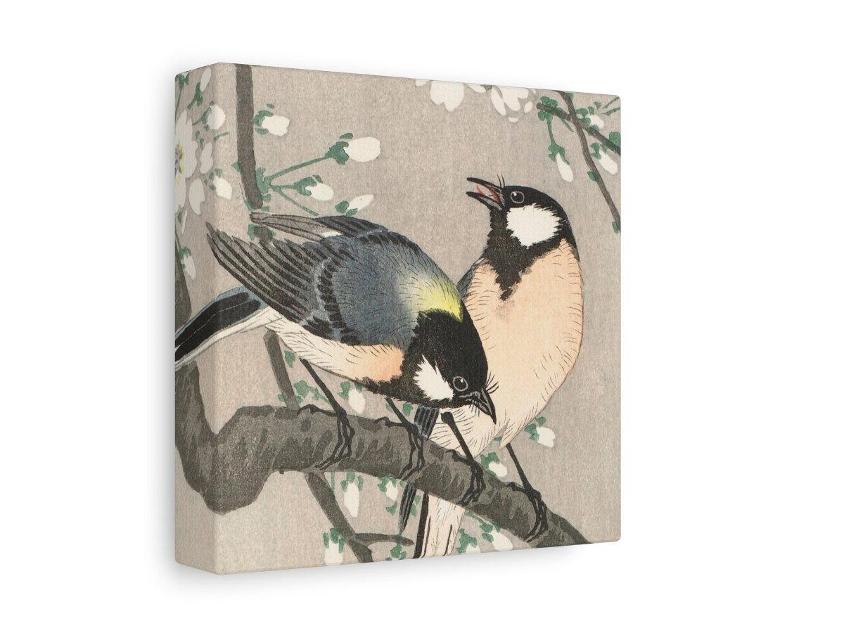 Cherry Branch | Vintage Japanese Art | P279 - Single Square Art Prints - Piccolo Fiore Prints