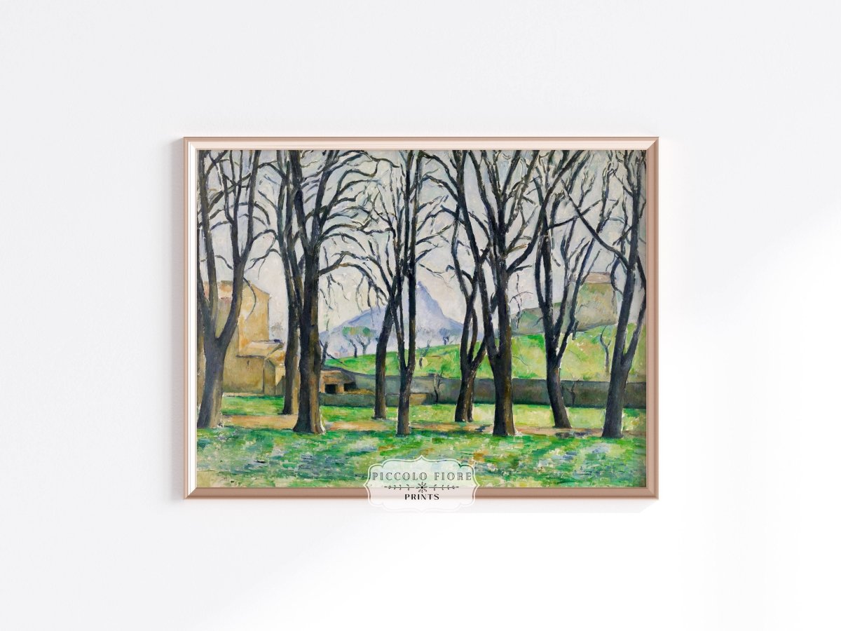 Chestnut Trees | P180 - Single Art Prints - Piccolo Fiore Prints