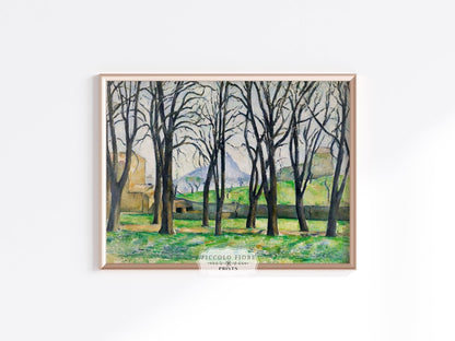 Chestnut Trees | P180 - Single Art Prints - Piccolo Fiore Prints