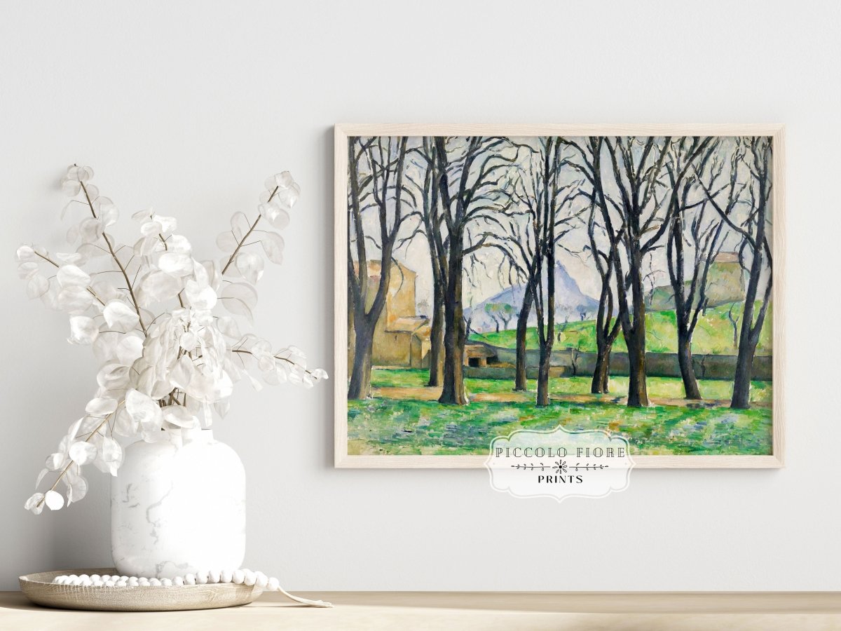 Chestnut Trees | P180 - Single Art Prints - Piccolo Fiore Prints